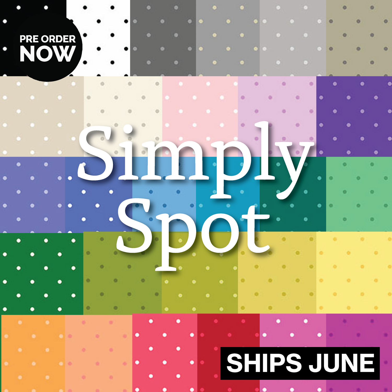 Simply Spot from Andover Fabrics
