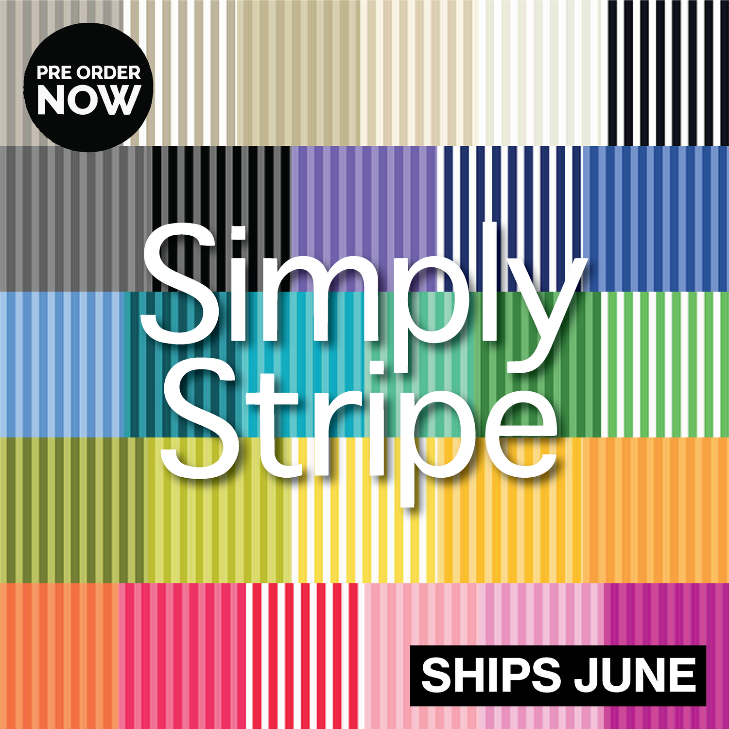Simply Stripe from Andover Fabrics
