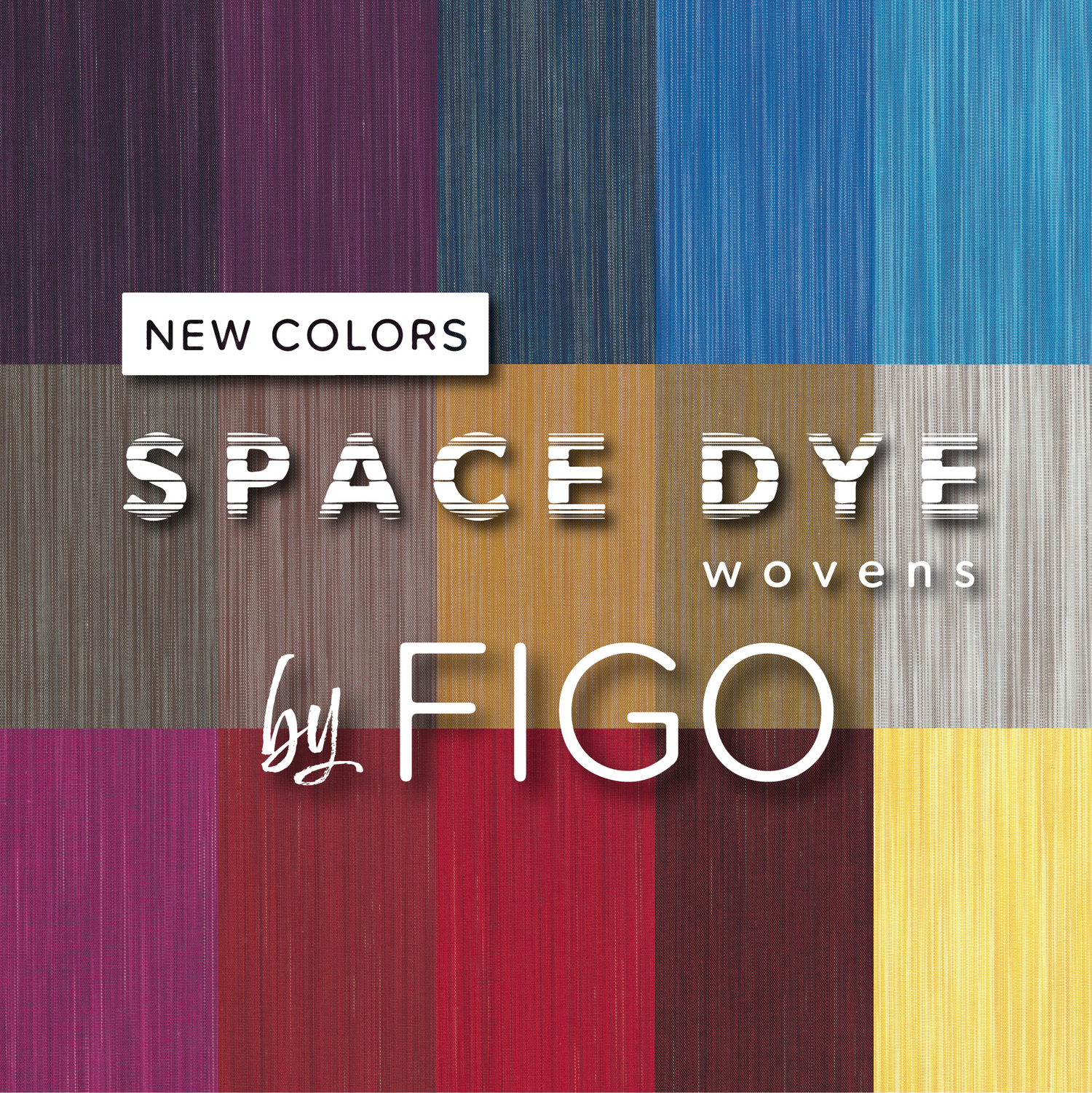 Space Dye Woven Fabric by Figo Fabrics