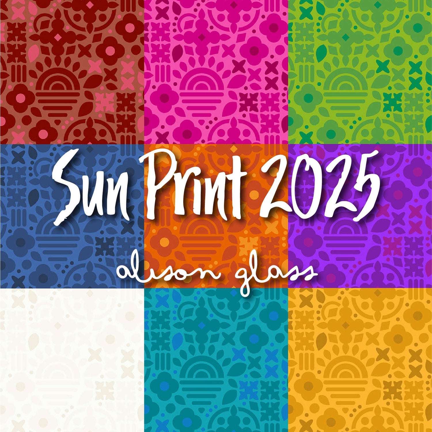 Sun Print 2025 by Alison Glass with Andover Fabrics