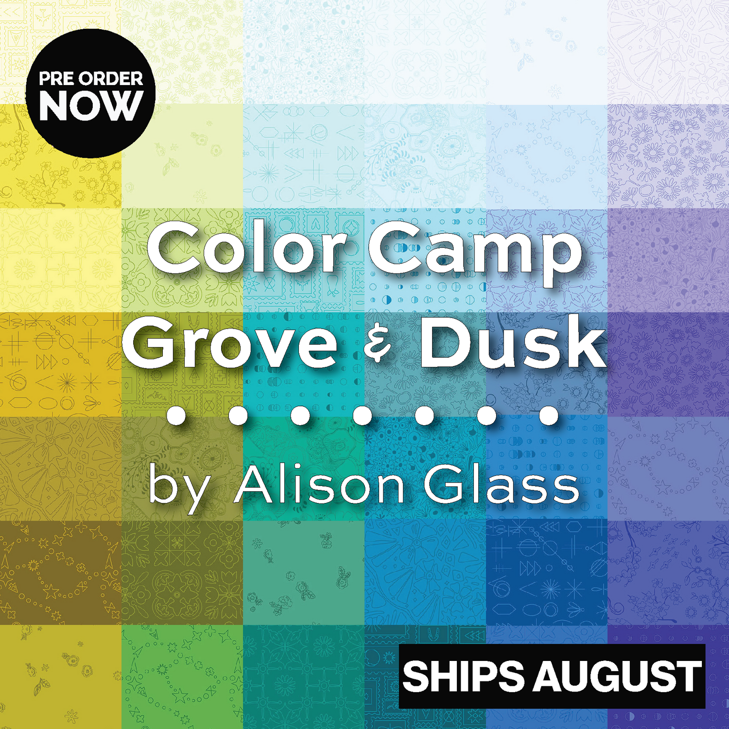 Color Camp 2026 by Alison Glass with Andover Fabrics