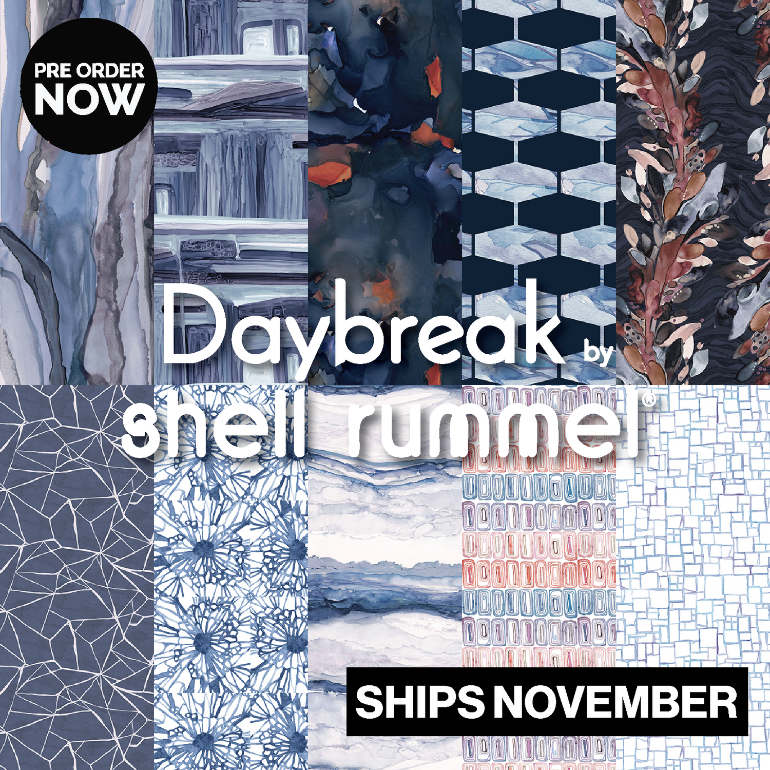 Daybreak by Shell Rummell with FreeSpirit Fabrics