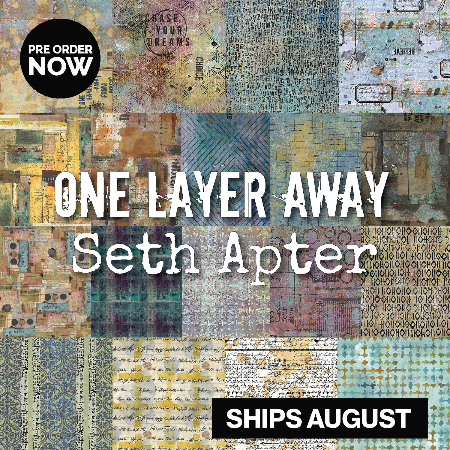 One Layer Away by Seth Apter for FreeSpirit Fabrics