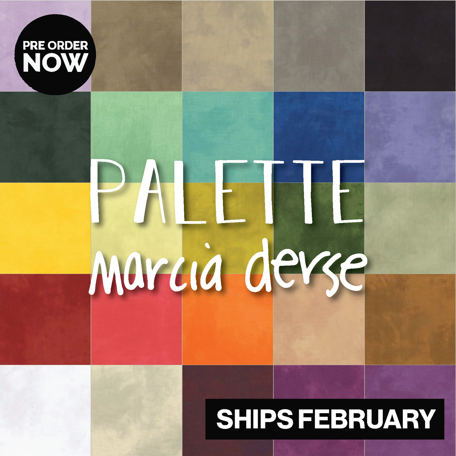 Palette by Marcia Derse with WIndham Fabrics