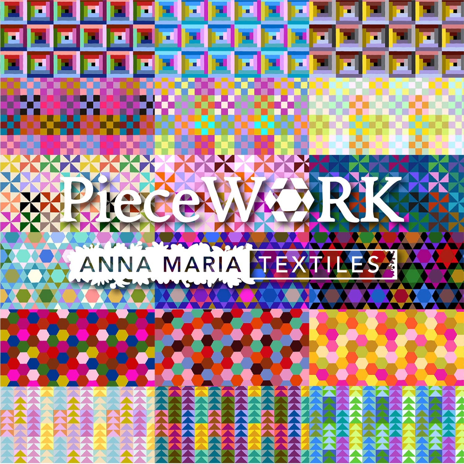 Piecework PRE-ORDER SHIPS IN MARCH by Anna Maria Textiles