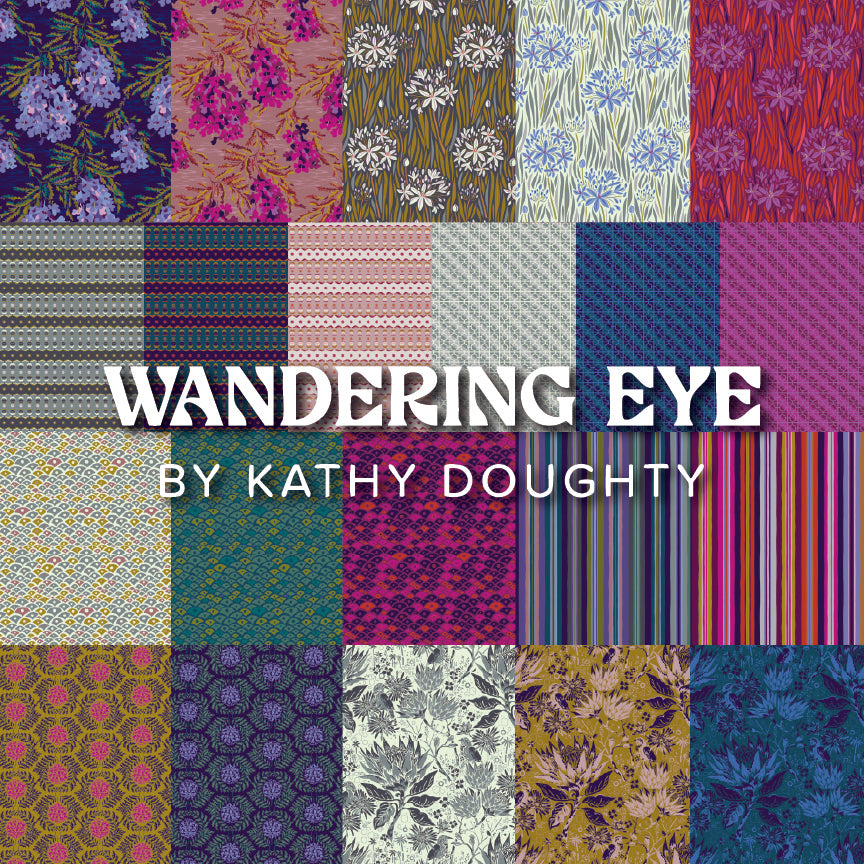 Wandering Eye PRE-ORDER SHIPS MARCH 2025 by Kathy Doughty with Figo Fabrics