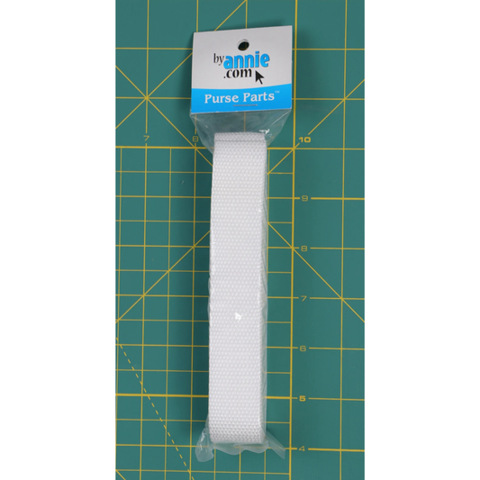 Bag Strapping - 1 in x 3 yd - White