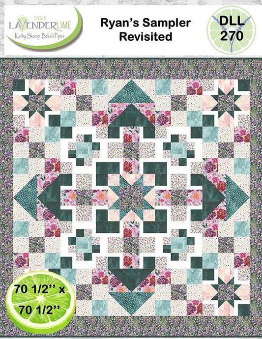 Ryan's Sampler Revisited Quilt Pattern - by Designs by Lavender Lime