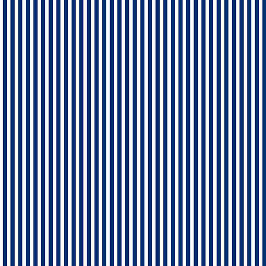Simply Stripe - Navy - by Andover Fabrics