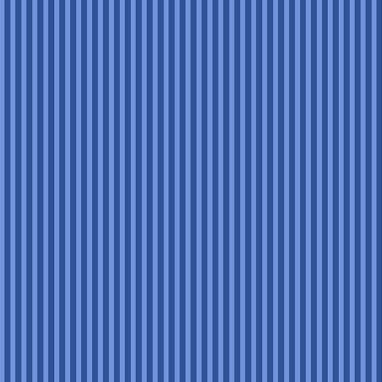 Simply Stripe - Royal - by Andover Fabrics