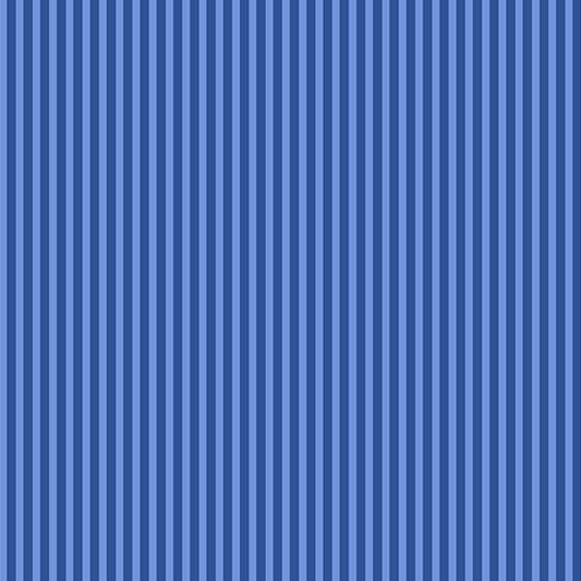 Simply Stripe - Royal - by Andover Fabrics