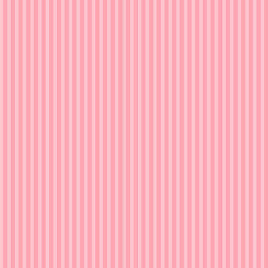 Simply Stripe - Soft Pink - by Andover Fabrics