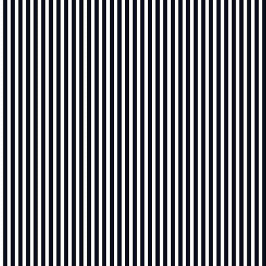 Simply Stripe - Black - by Andover Fabrics