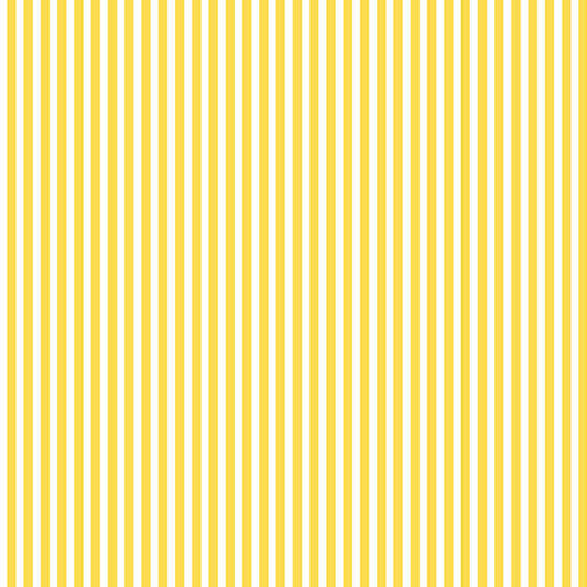 Simply Stripe - Lemon - by Andover Fabrics