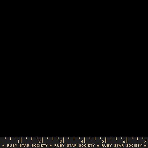 Ruby Star Solids - Black - by Ruby Star Society with Moda Fabrics