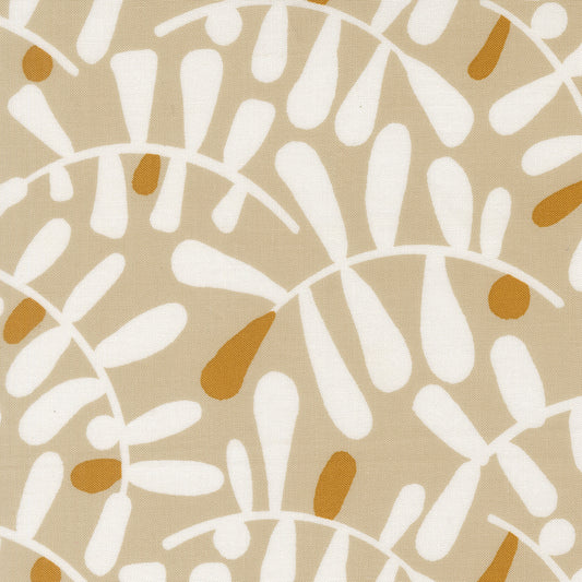 Mira - Calm in Tan - by Zen Chic with Moda Fabrics