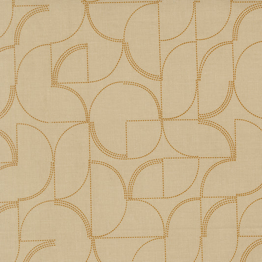 Mira - Echo in Tan - by Zen Chic with Moda Fabrics