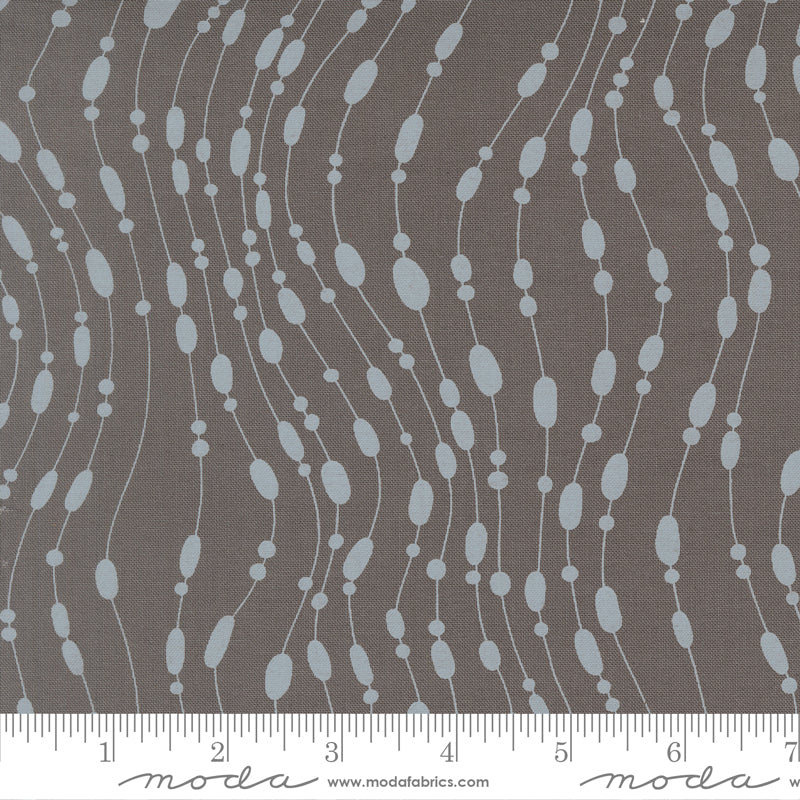 Mira - Whisper in Graphite - by Zen Chic with Moda Fabrics