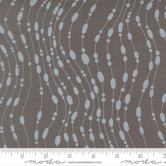 Mira - Whisper in Graphite - by Zen Chic with Moda Fabrics