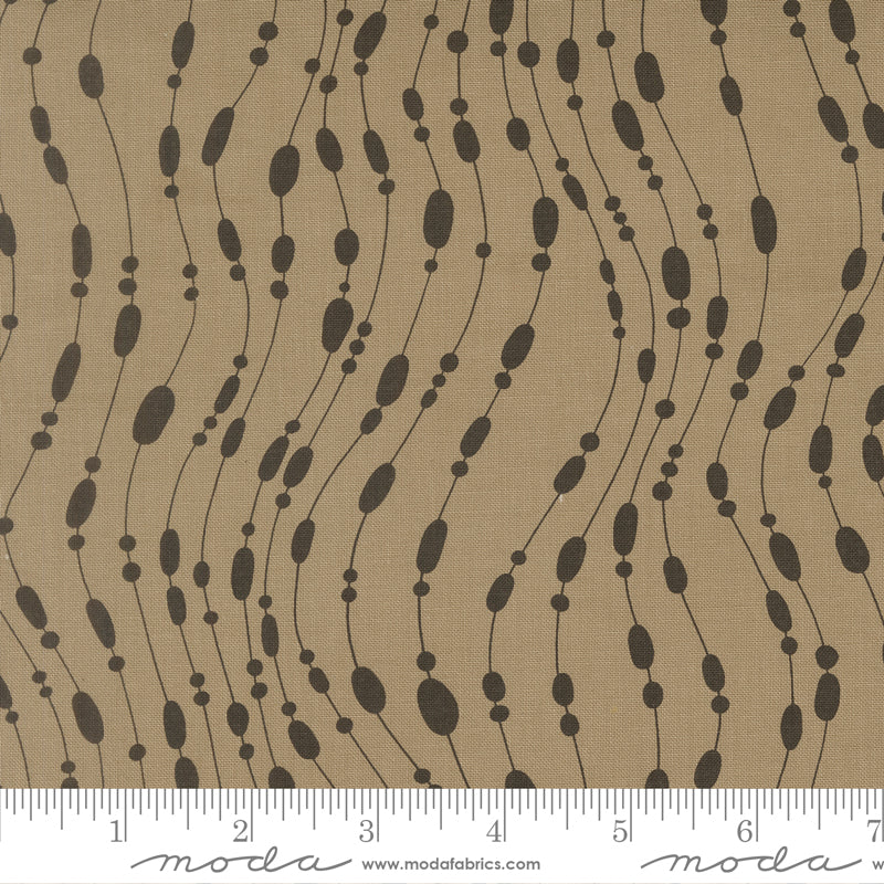 Mira - Whisper in Taupe - by Zen Chic with Moda Fabrics