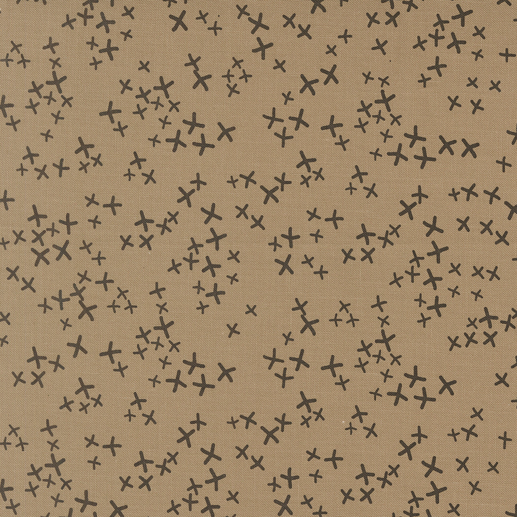 Mira - Realm in Taupe - by Zen Chic with Moda Fabrics