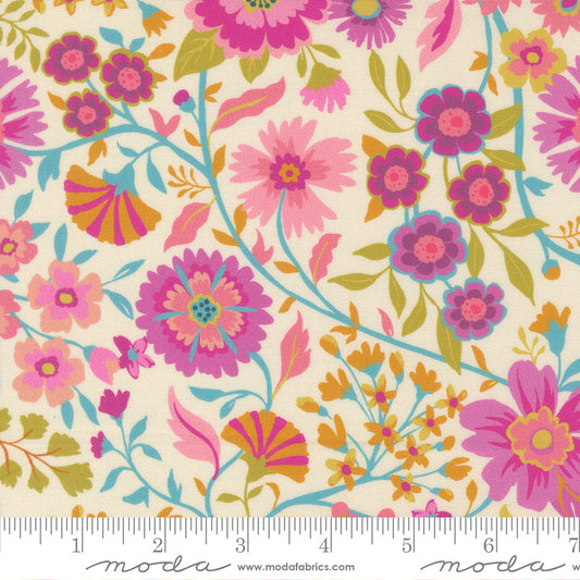 Parlor – Wild And Free Cream (Half Yard Cut) – by Crystal Manning with Moda Fabrics