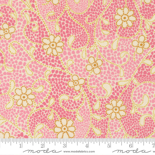 Parlor – Good Vibes Only Cream (Half Yard Cut) – by Crystal Manning with Moda Fabrics