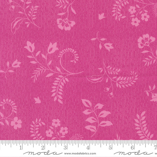 Parlor – Boho Flowers Passion Fruit  (Half Yard Cut) – by Crystal Manning with Moda Fabrics