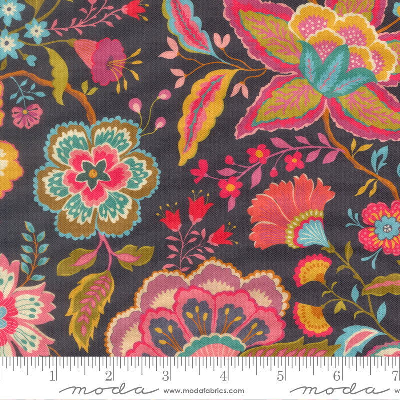 Sitara - Jasmine in Midnight - by Crystal Manning with Moda Fabrics