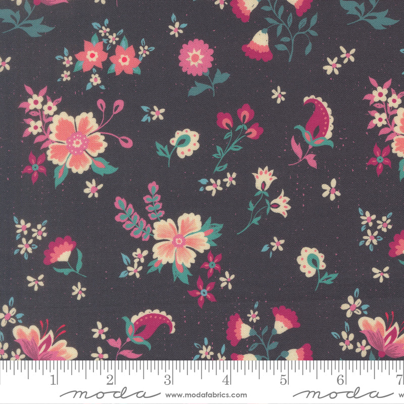 Sitara - Davina in Midnight - by Crystal Manning with Moda Fabrics