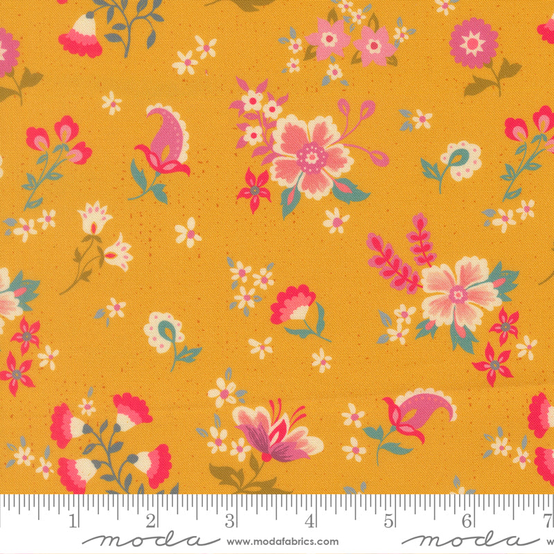 Sitara - Davina in Dijon - by Crystal Manning with Moda Fabrics