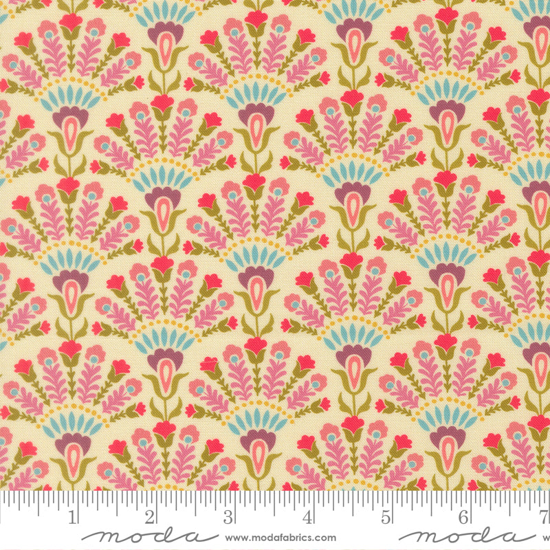 Sitara - Opaline in Cream - by Crystal Manning with Moda Fabrics