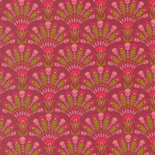 Sitara - Opaline in Rose Wine - by Crystal Manning with Moda Fabrics