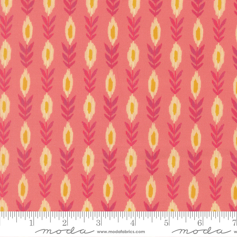 Sitara - Vines in Rose - by Crystal Manning with Moda Fabrics