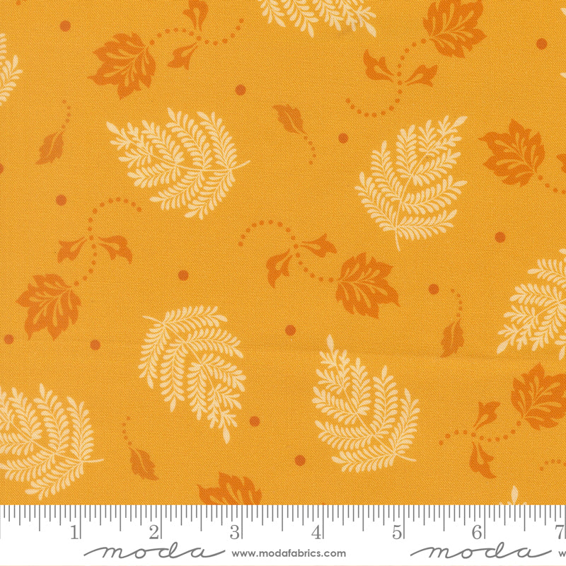 Sitara - Paisley Leaf in Dijon - by Crystal Manning with Moda Fabrics