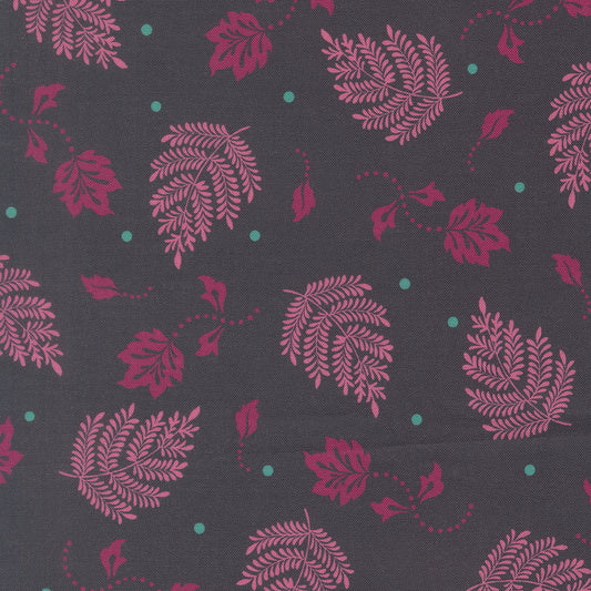 Sitara - Paisley Leaf in Midnight - by Crystal Manning with Moda Fabrics