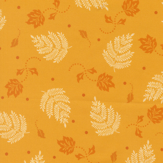 Sitara - Paisley Leaf in Dijon - by Crystal Manning with Moda Fabrics