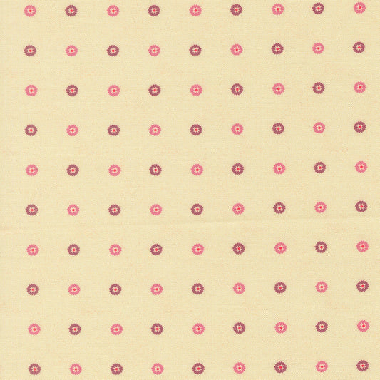 Sitara - Floret in Cream - by Crystal Manning with Moda Fabrics