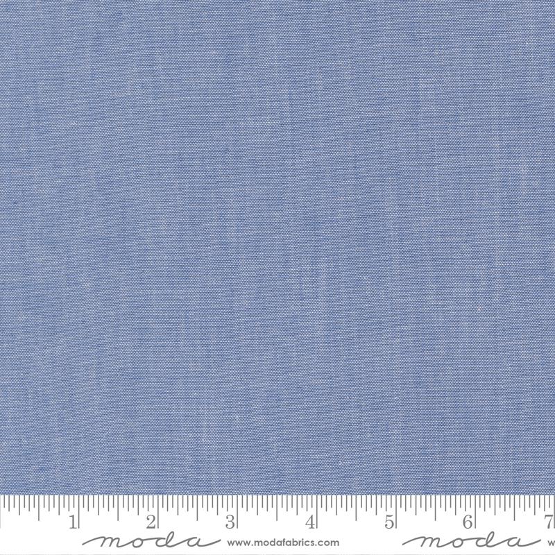Moda Chambray - Medium Blue - by Moda Fabrics