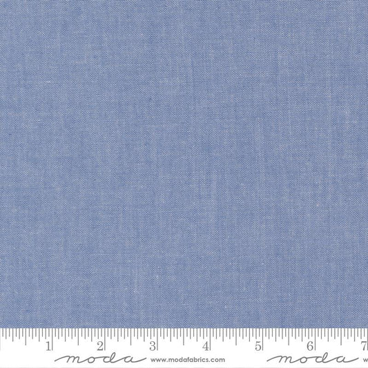 Moda Chambray - Medium Blue - by Moda Fabrics