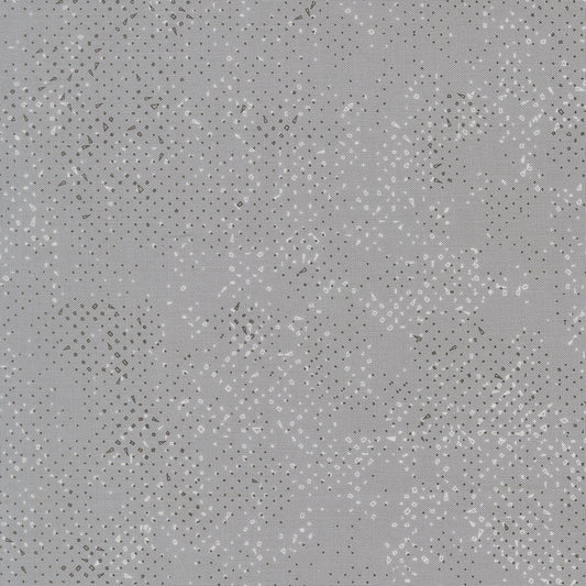 Mira - Spotted in Light Grey - by Zen Chic with Moda Fabrics