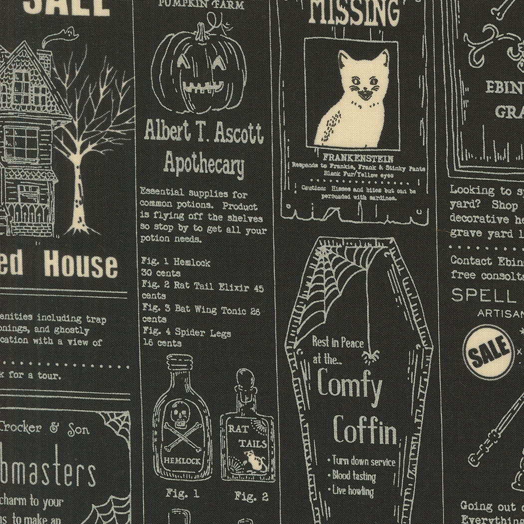 Home Sweet Haunt - Fat Quarter Bundle - by Stacy Iest Hsu with Moda Fabrics