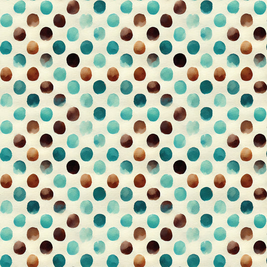 Bali Dreams - Beach Dots (Half Yard Cut) by Penn Gray Design with Cloud9 Organic Fabrics