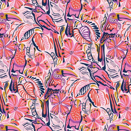 Wonder Jungle - Jungle Dwellers (Half Yard Cut) - by Pip & Lo with Cloud9 Fabrics