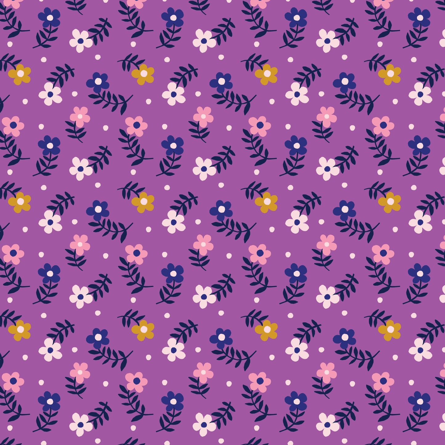 Wonder Jungle - Moody Floret (Half Yard Cut) - by Pip & Lo with Cloud9 Fabrics