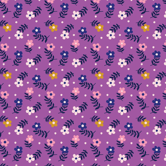 Wonder Jungle - Moody Floret (Half Yard Cut) - by Pip & Lo with Cloud9 Fabrics