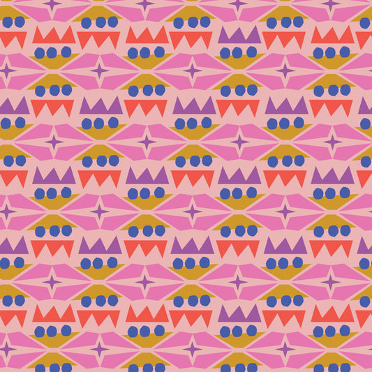 Wonder Jungle - Vivid Cohesion (Half Yard Cut) - by Pip & Lo with Cloud9 Fabrics