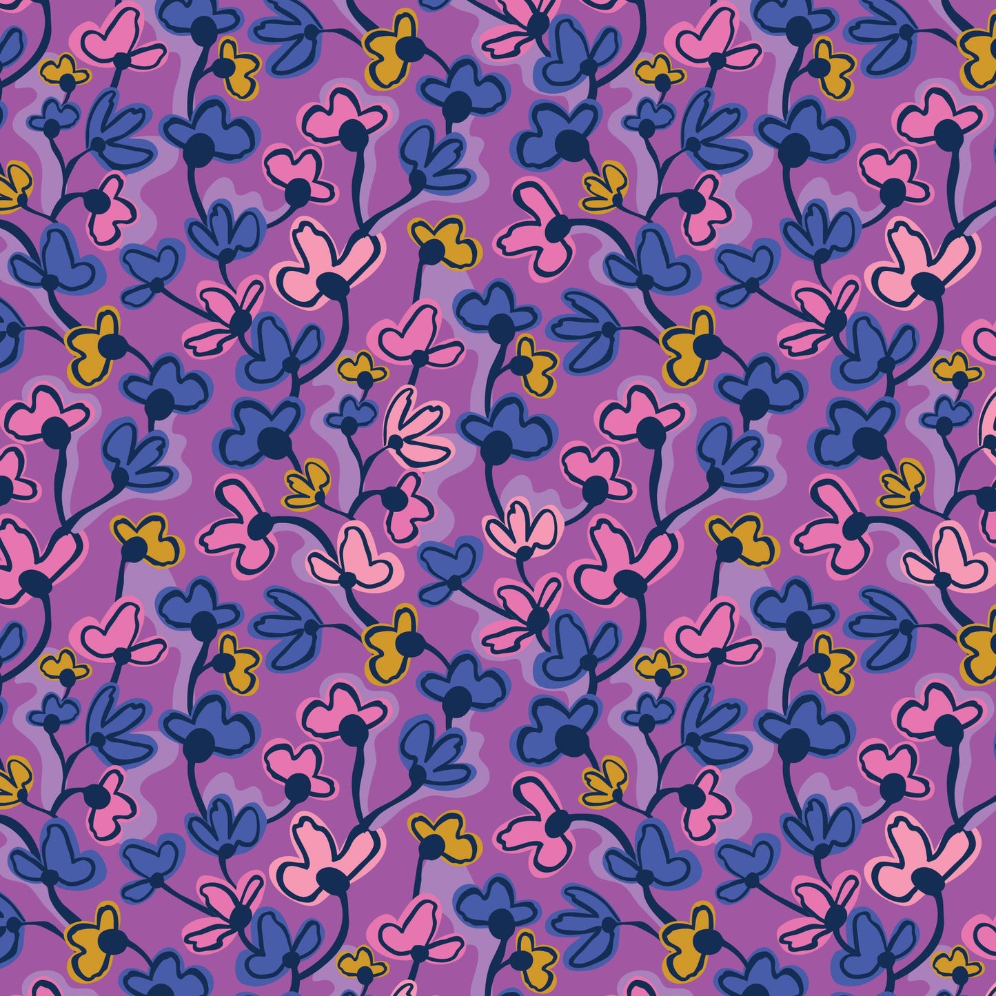 Wonder Jungle - Alluring Vines (Half Yard Cut) - by Pip & Lo with Cloud9 Fabrics