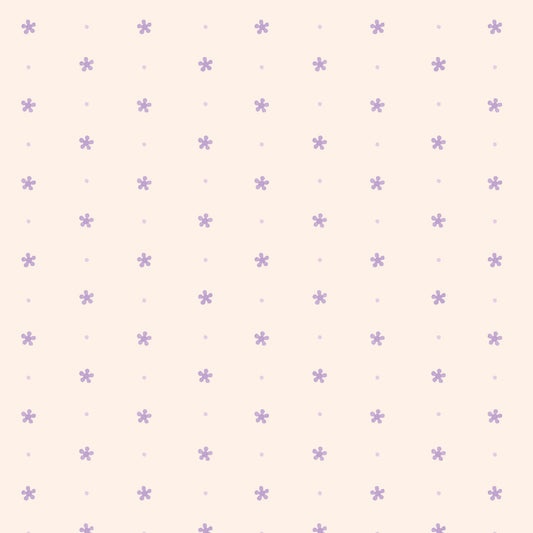 Retro Meadow - Dotty - Salt (Half Yard Cut) - by Sophie Rowe with Cloud9 Fabrics