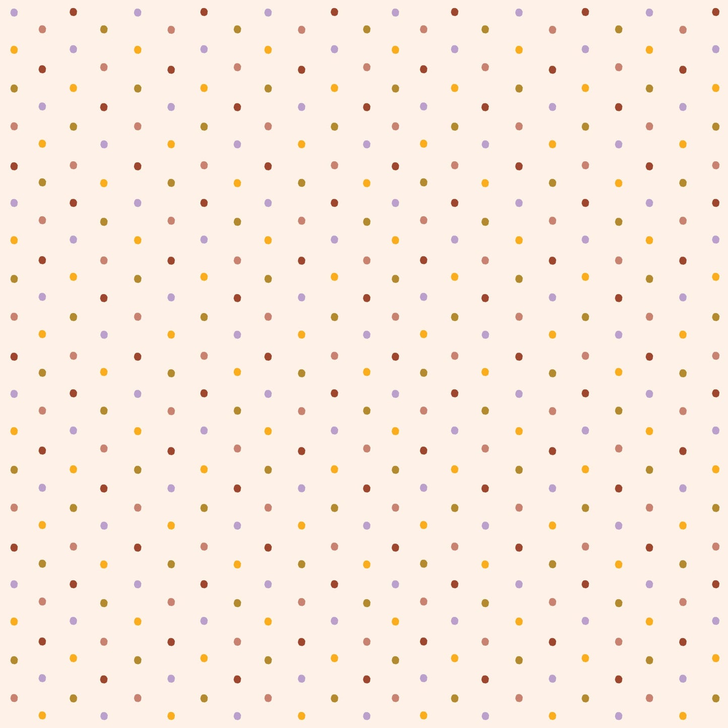 Retro Meadow - Sprinkles - Salt (Half Yard Cut) - by Sophie Rowe with Cloud9 Fabrics